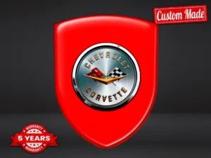 Corvette Autocollants Voiture Logo Imprimés Premium Qualité 